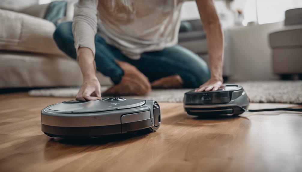 shark robot vacuum setup