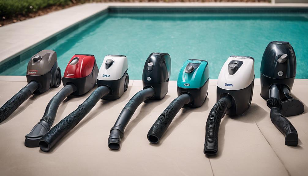 small pool vacuum options
