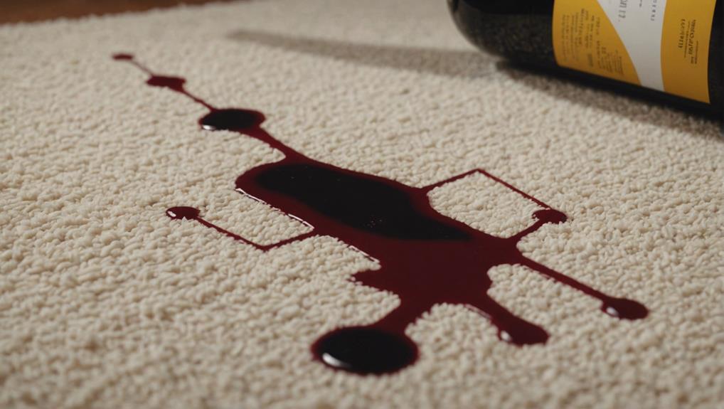 types of carpet stains