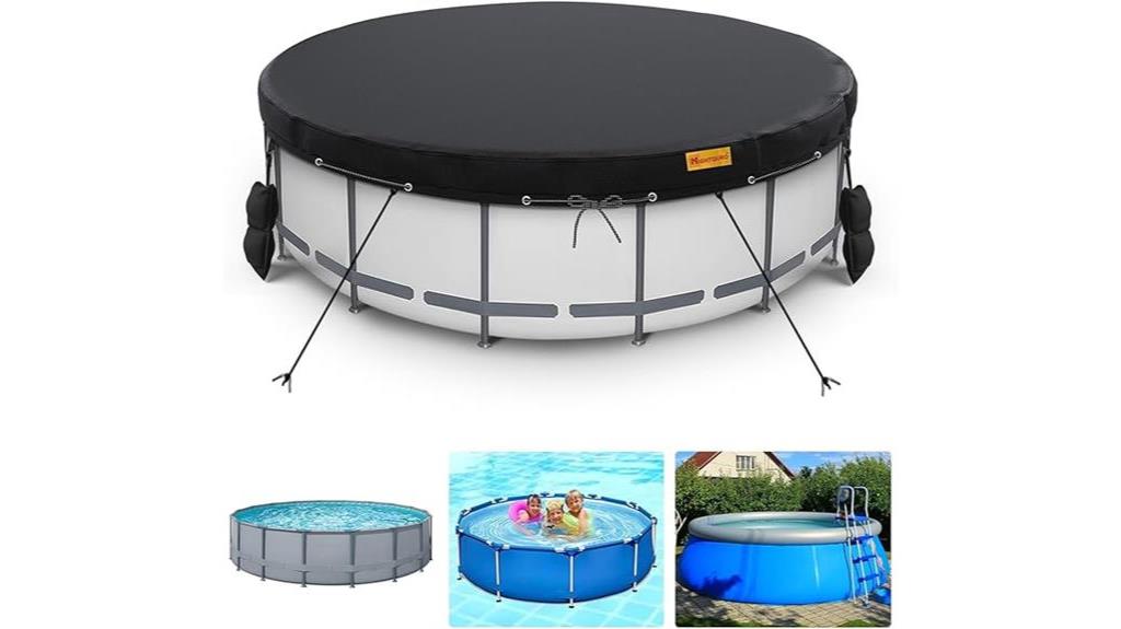 waterproof round pool cover