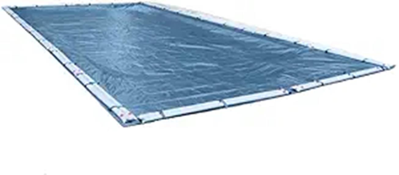 winter pool cover 20x40 ft