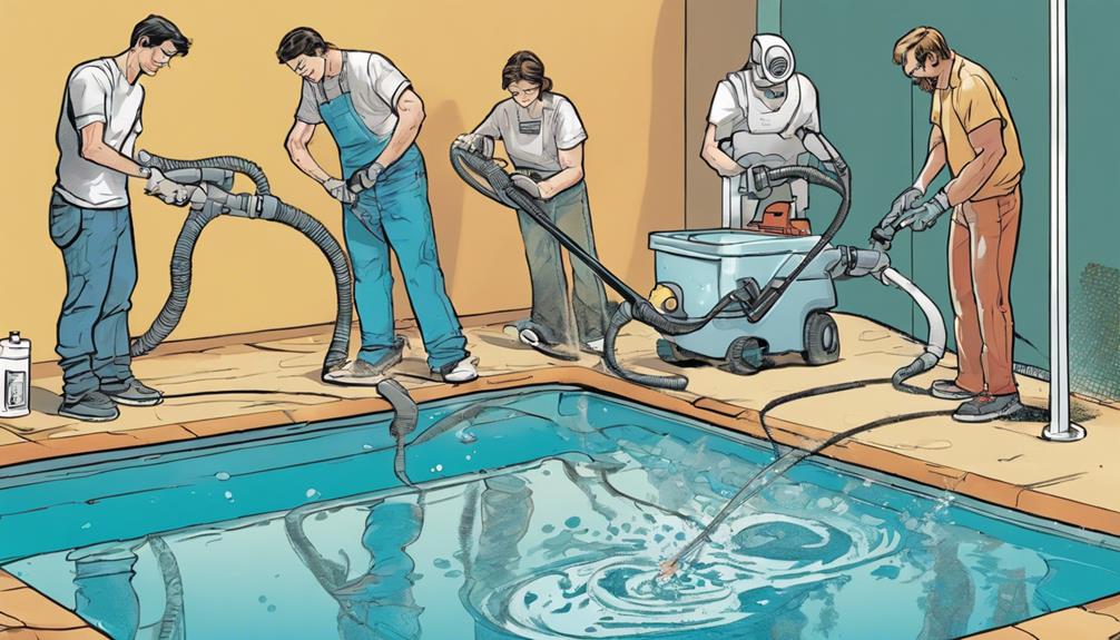 choosing vacuuming method for pool