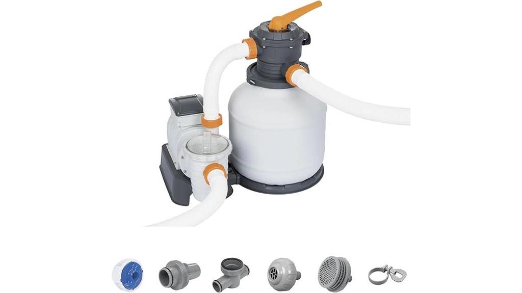 efficient sand filter pump