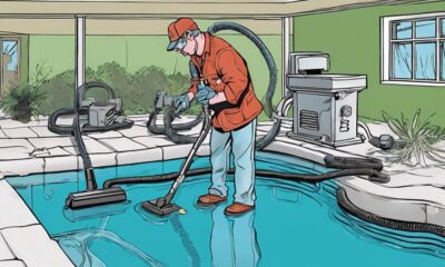 gunite pool vacuum options