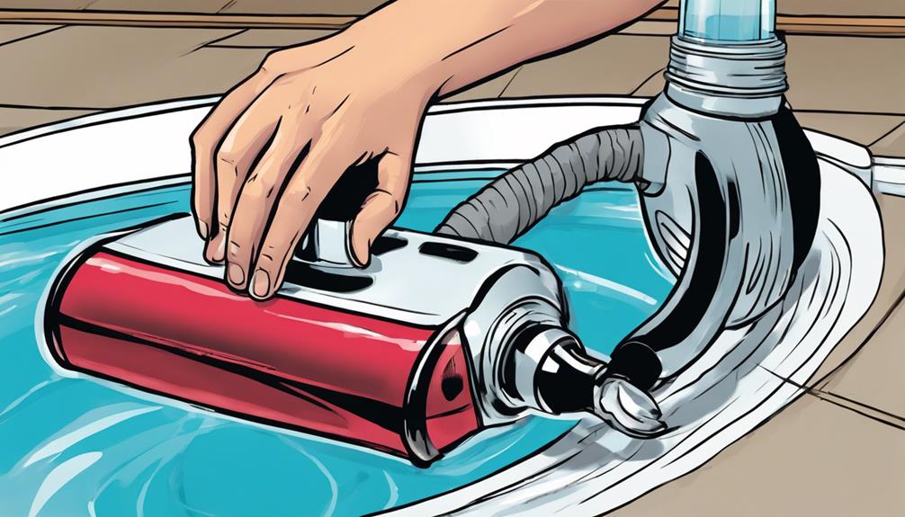 handheld pool vacuum selection