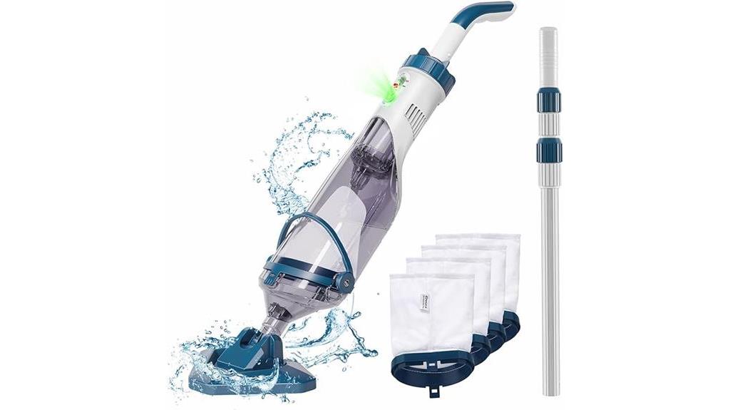 handheld rechargeable pool vacuum