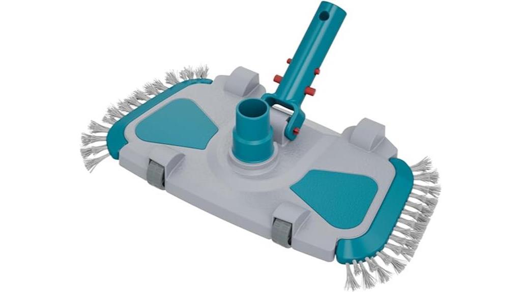 improved pool vacuum head