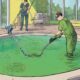 pool algae vacuuming tips