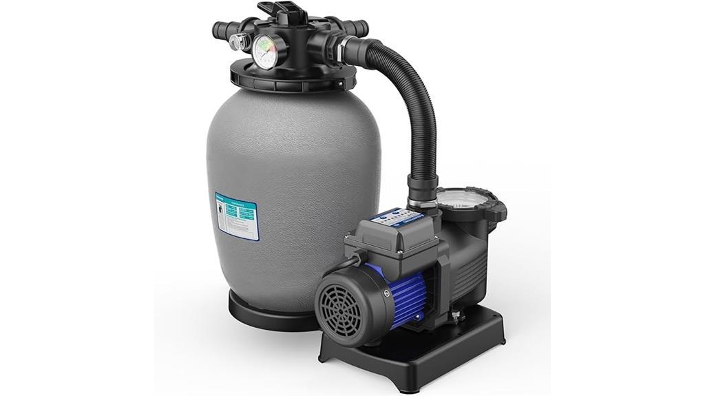 pool filter pump system