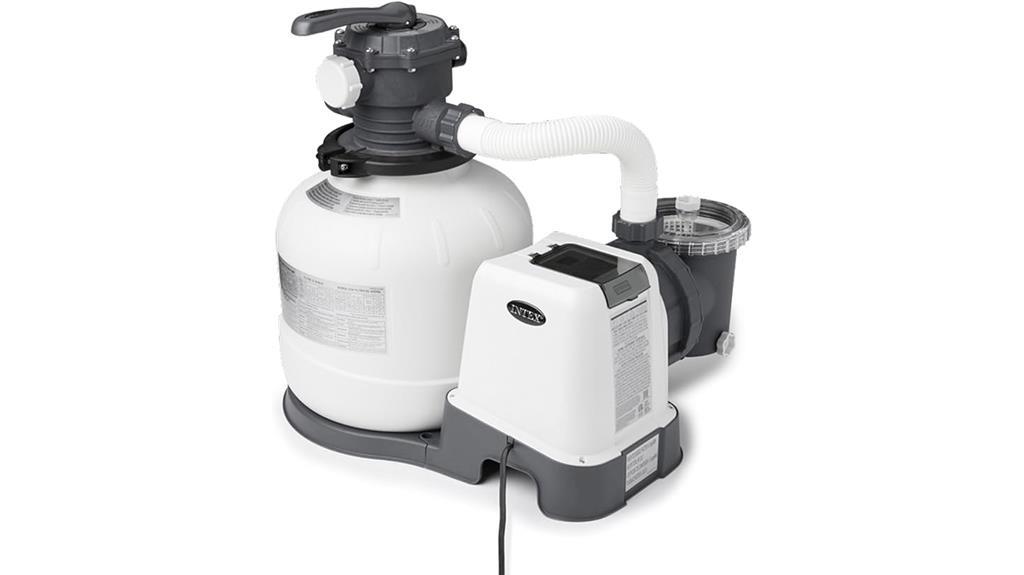 pool filter pump system