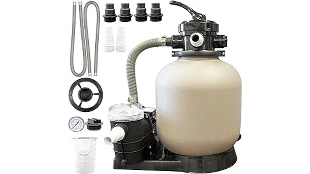 pool sand filter pump