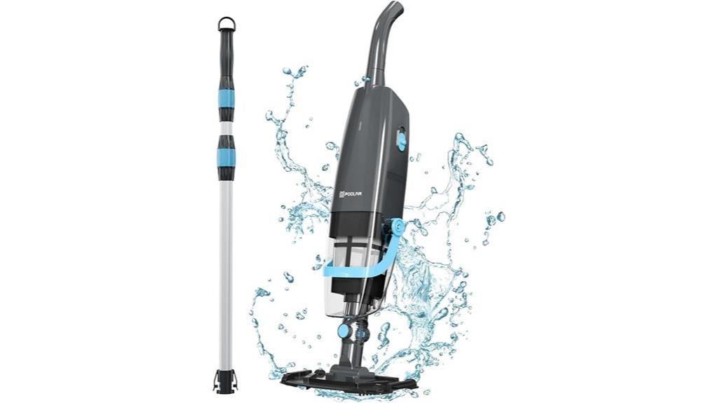 portable cordless pool cleaner