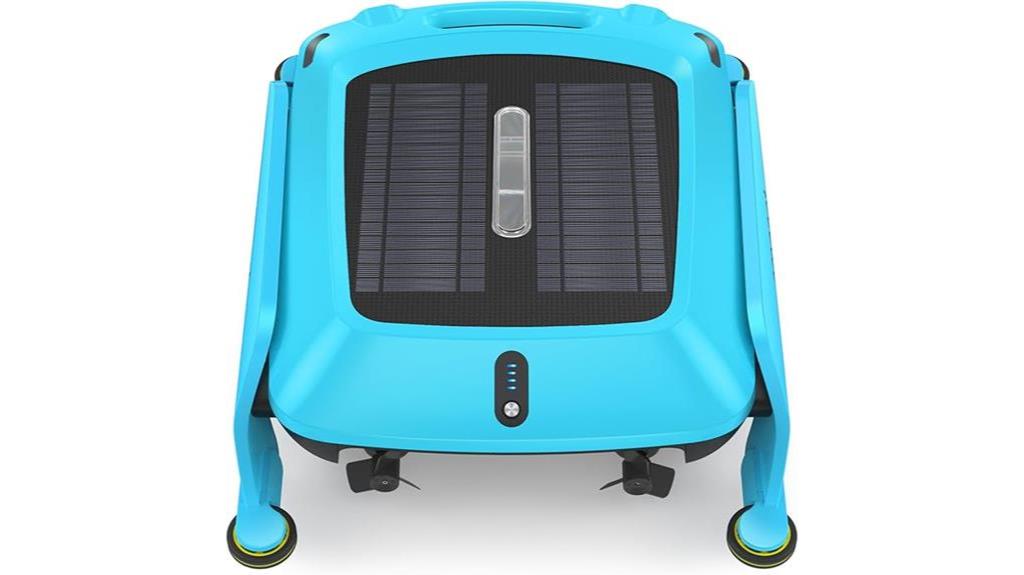 automatic solar pool skimmer