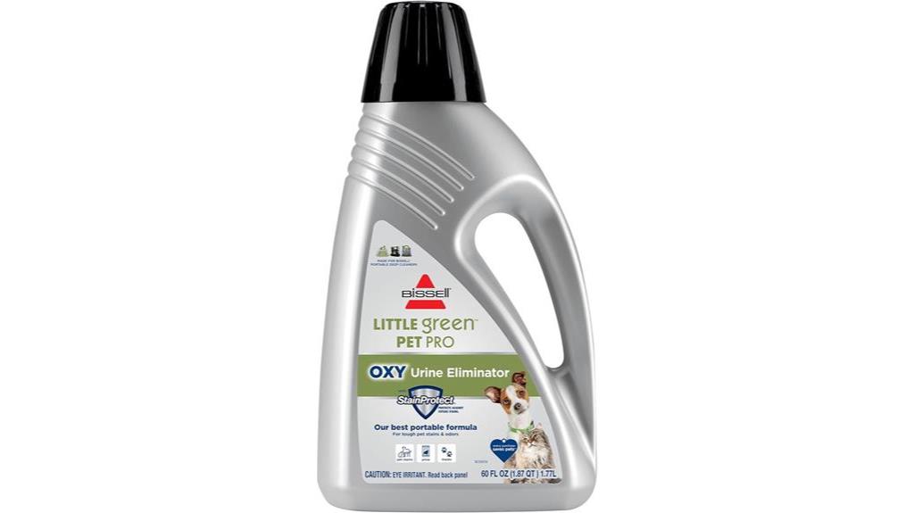 bissell pet pro oxy carpet cleaner