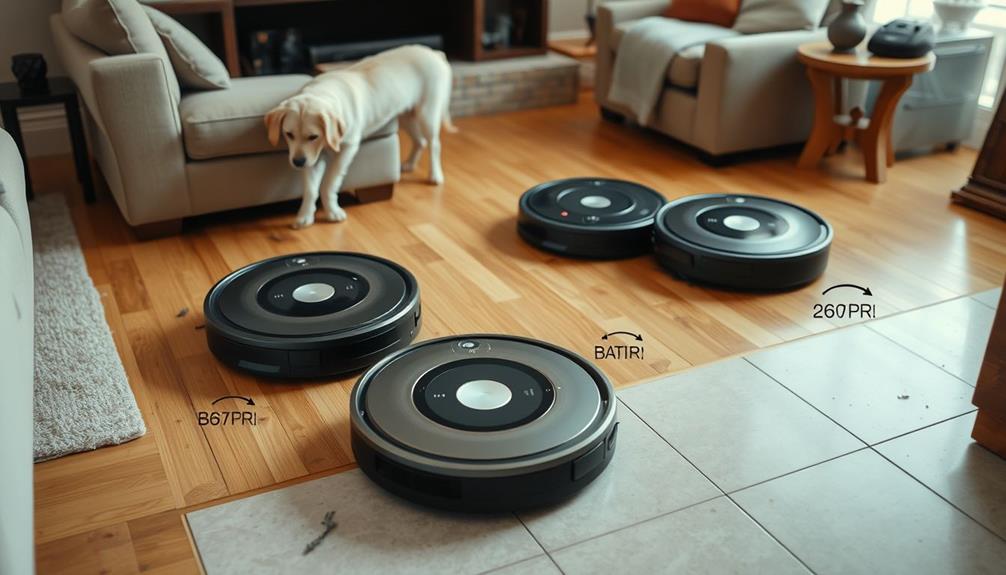 choosing roomba vacuum options