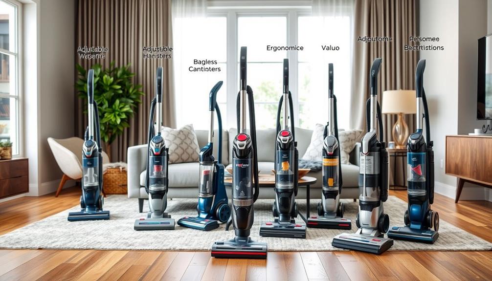 choosing upright vacuums 2023