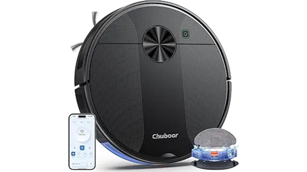 chuboor robot vacuum combo