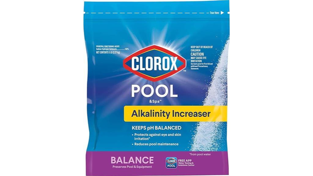 clorox pool alkalinity increaser