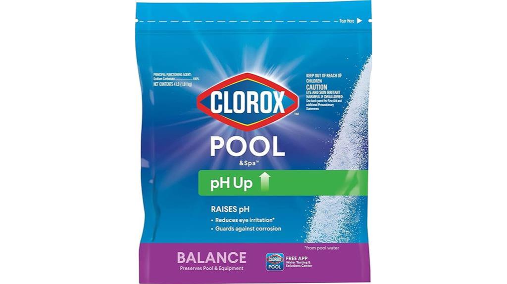 clorox pool spa ph up