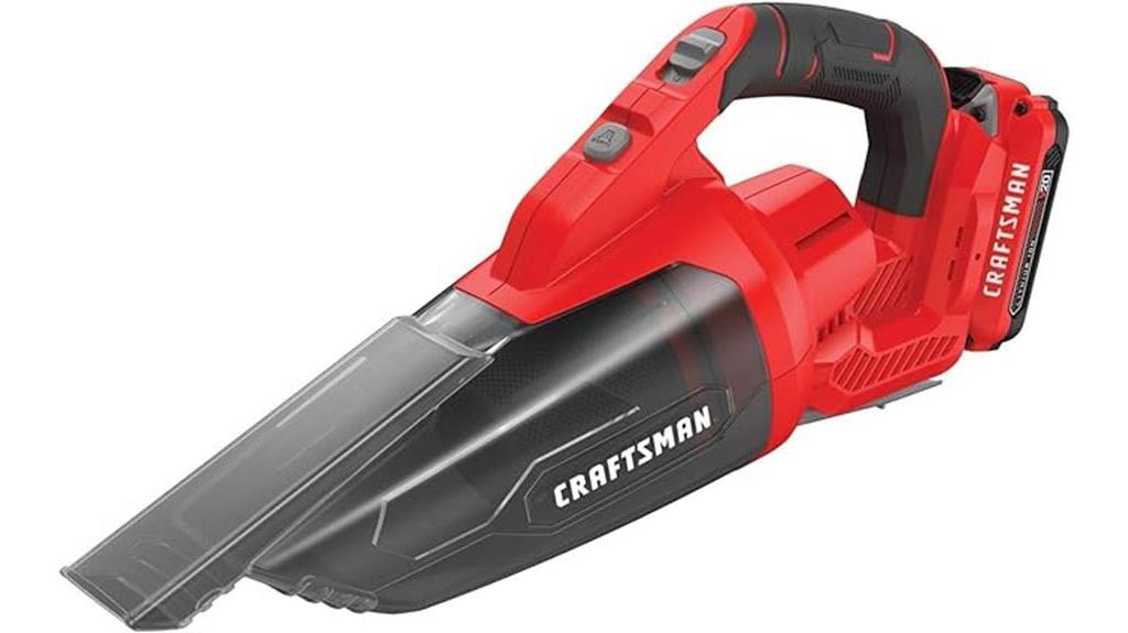 cordless hand vacuum craftsman