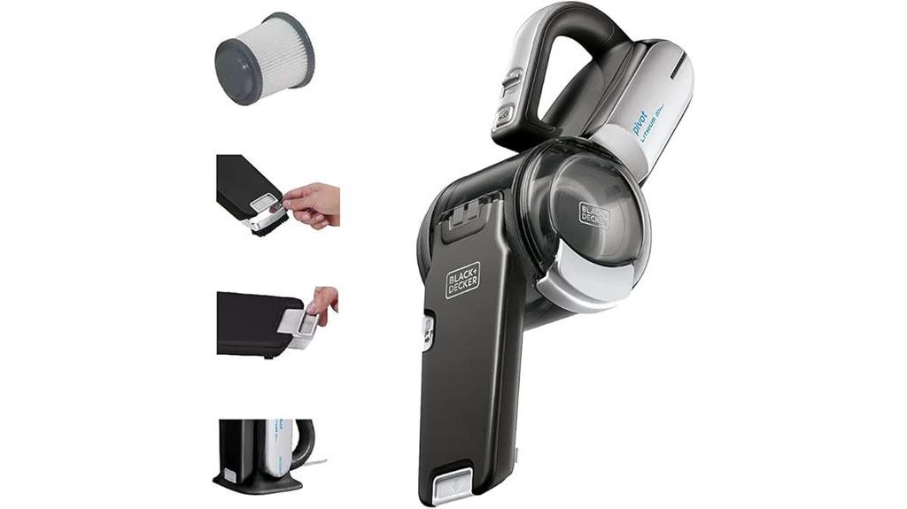 cordless handheld vacuum cleaner