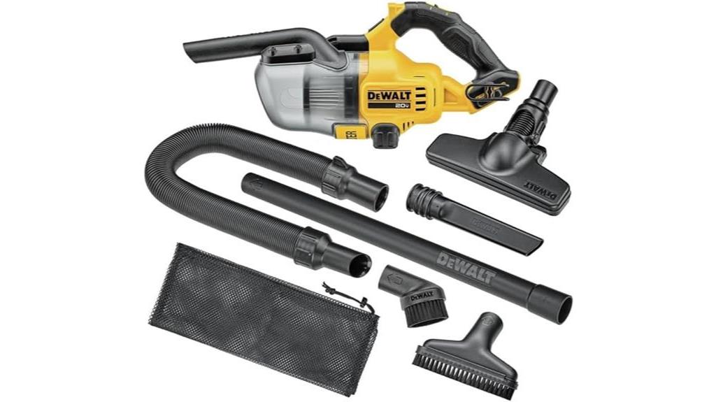 cordless handheld vacuum dewalt