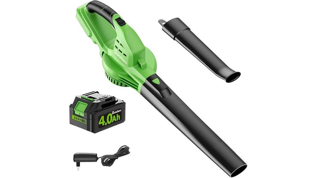 cordless leaf blower bundle