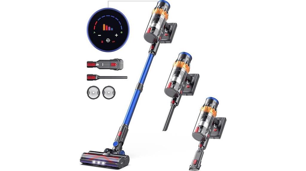 cordless touch screen vacuum