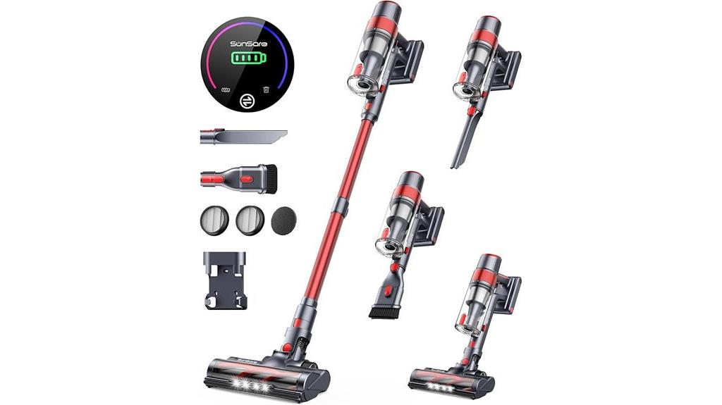 cordless touch screen vacuum