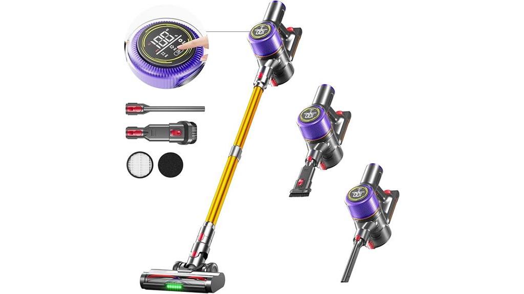 cordless vacuum 50 mins