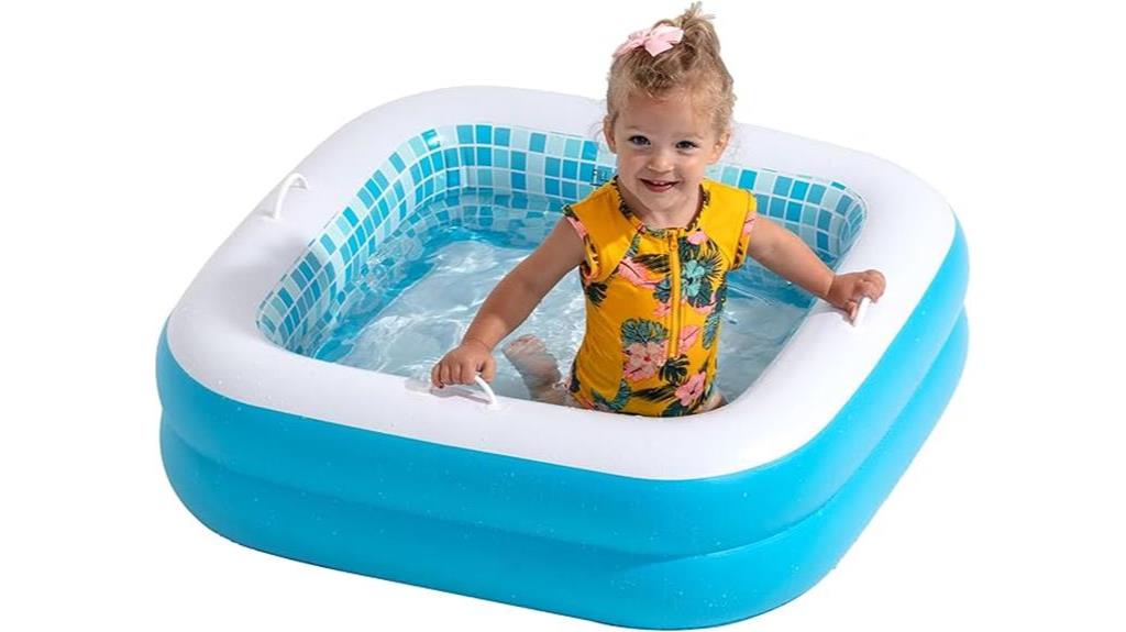 cushioned baby pool safety