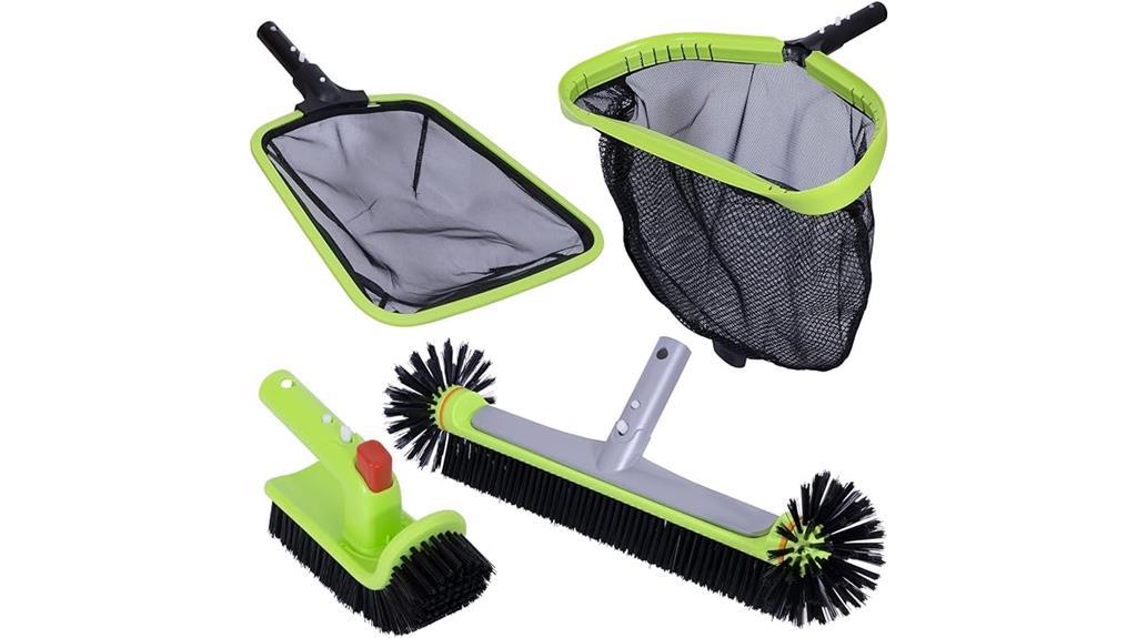 deluxe pool cleaning kit