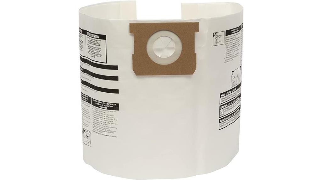 disposable filter bags set