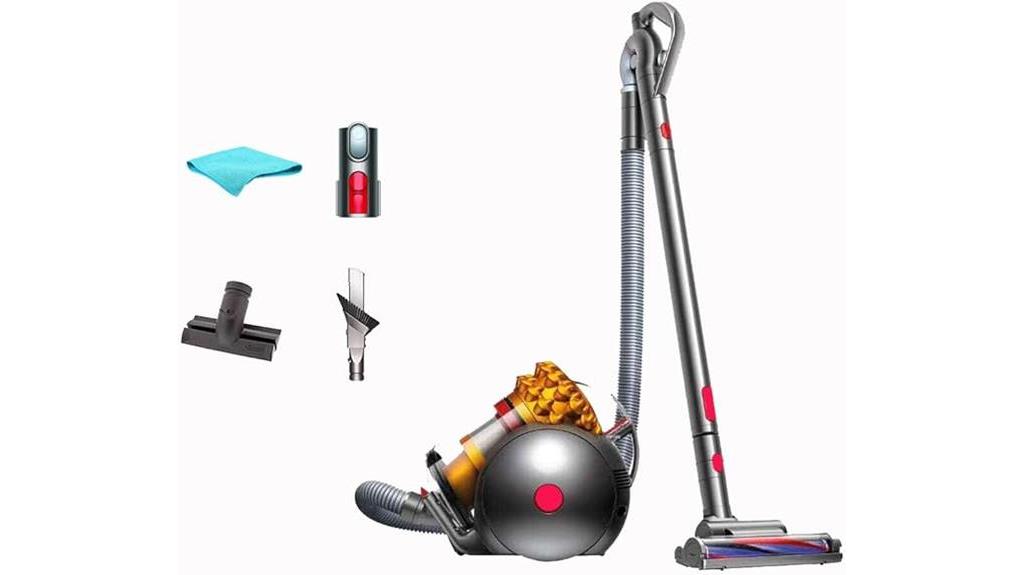 dyson bagless canister vacuum