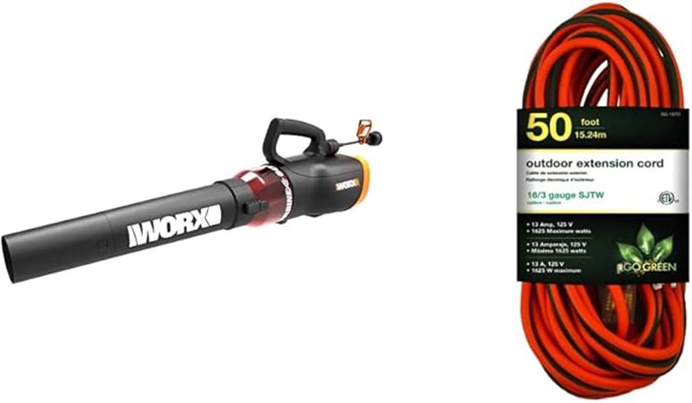 electric leaf blower bundle