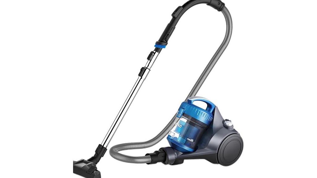 eureka bagless canister vacuum