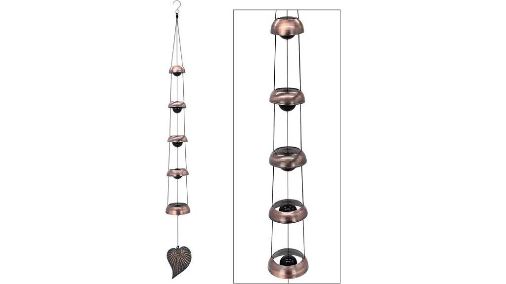 five bell wind chime