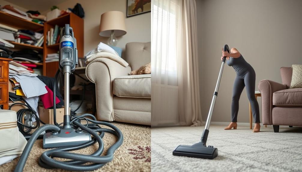 frequent vacuuming errors identified