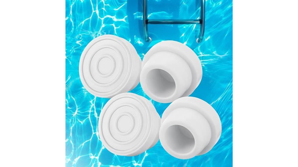 inground pool ladder bumpers