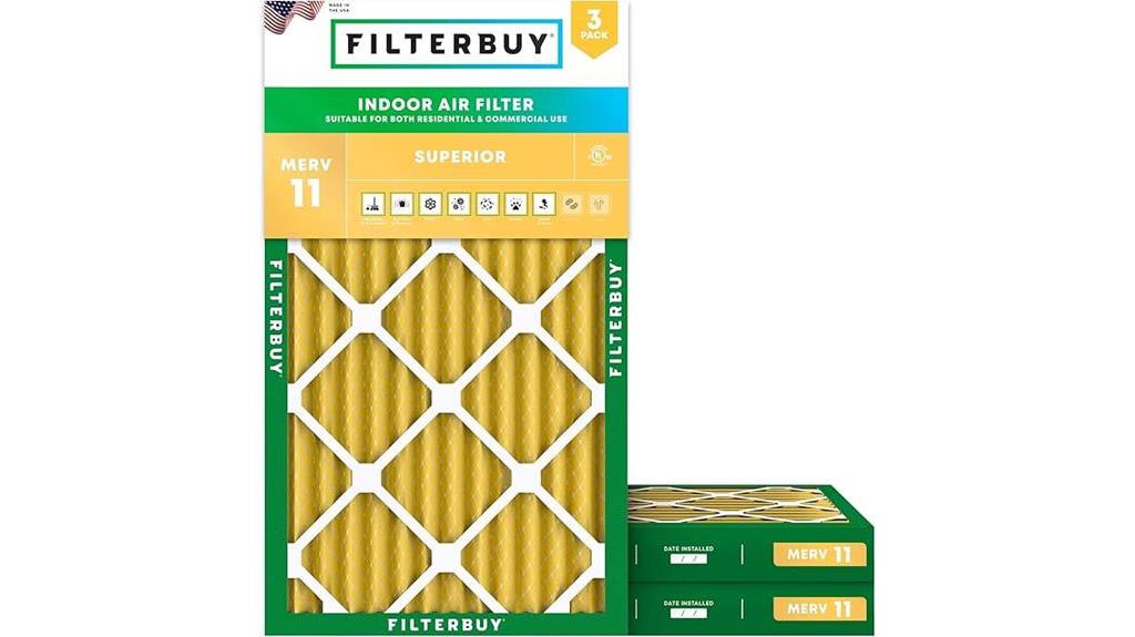 merv 11 air filters