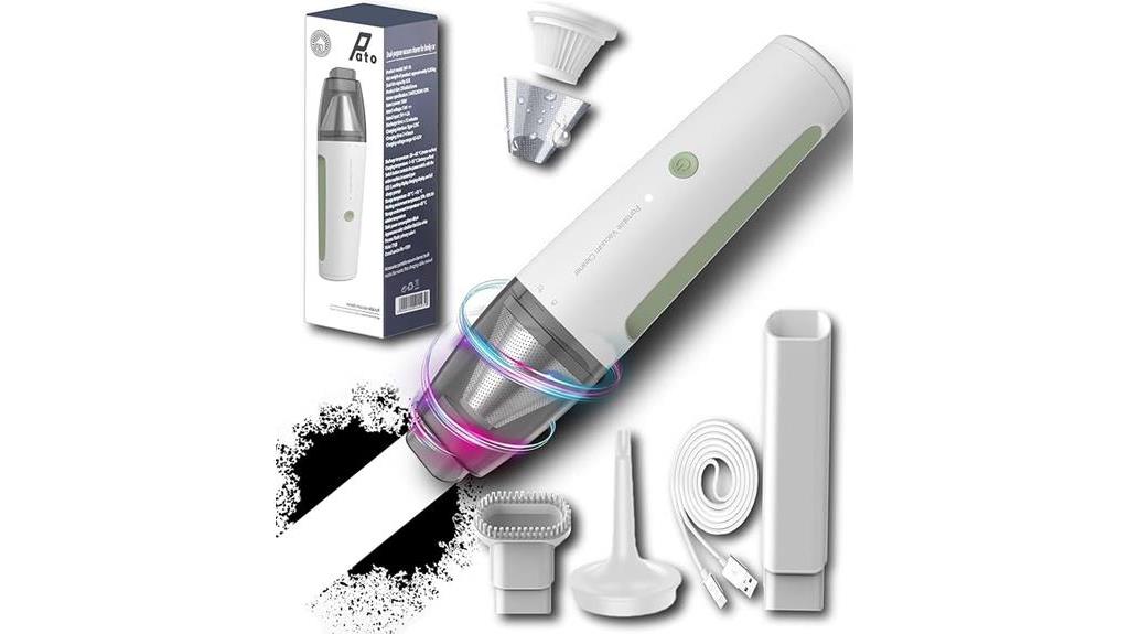 pato cordless handheld vacuum