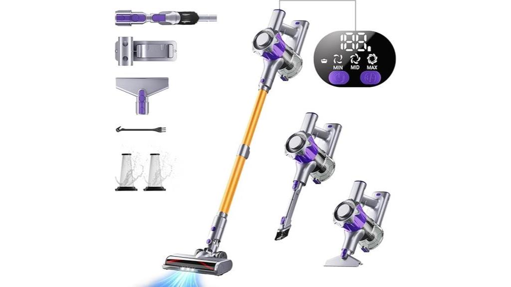 powerful cordless stick vacuum