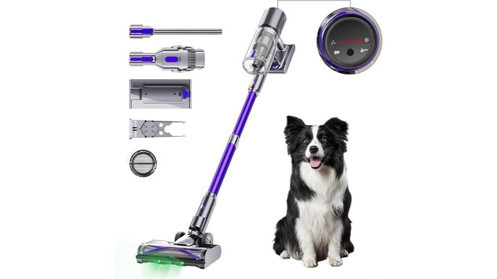 powerful cordless stick vacuum