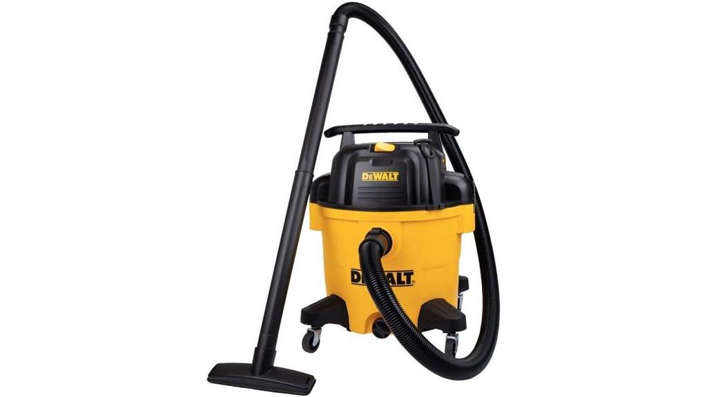 quiet poly wet dry vacuum