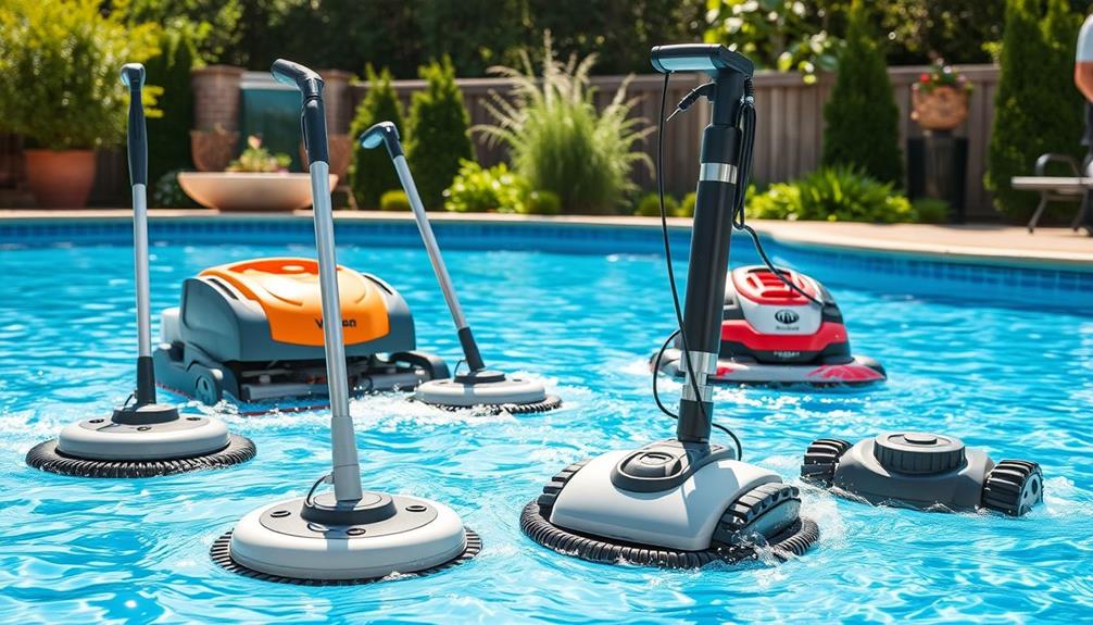 selecting automatic pool cleaner