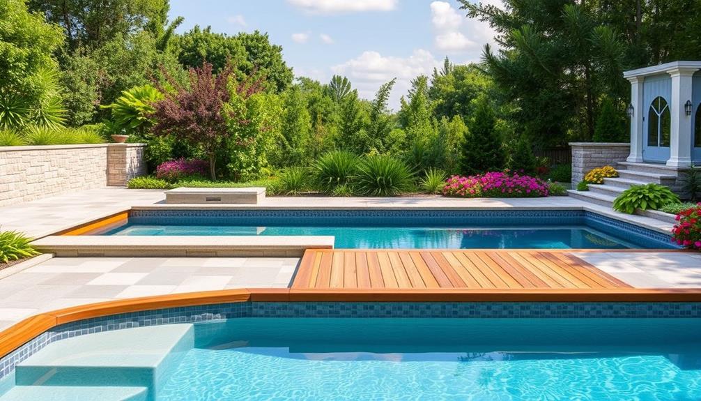 selecting pool deck material