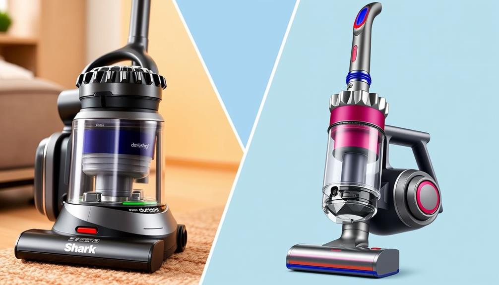 shark versus dyson comparison