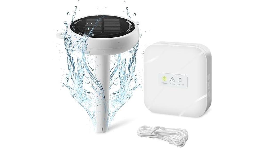 solar pool alarm system