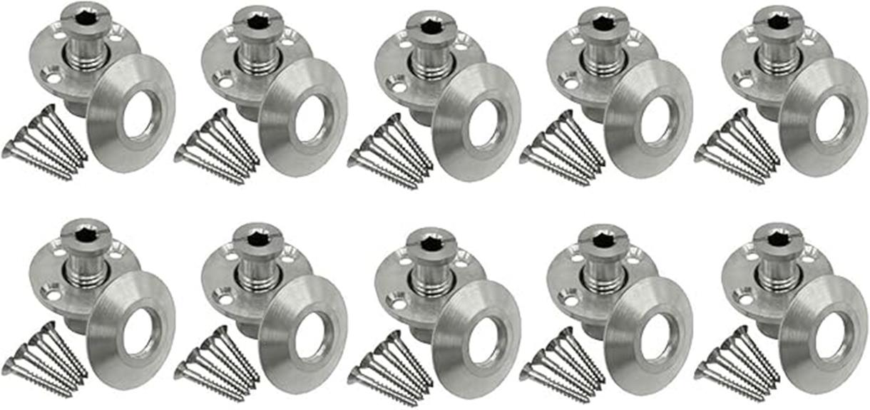 stainless steel pool anchors