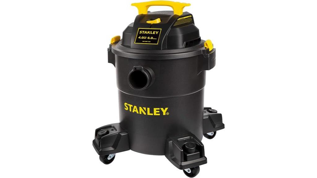 stanley 6 gallon vacuum